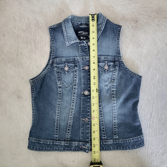 SILVER JEANS denim vest - Picture 6 of 7